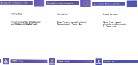 Neue Forschungen chinesischer Germanisten in Deutschland, 1989-1995