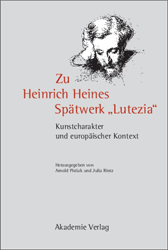 Zu Heinrich Heines Spätwerk 