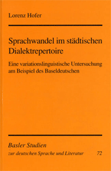 Sprachwandel im städtischen Dialektrepertoire