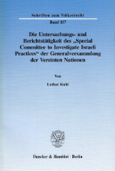 Die Untersuchungs- und Berichtstätigkeit des
