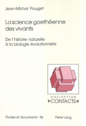 La science goethéenne des vivants