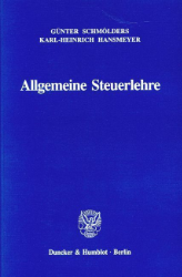 Allgemeine Steuerlehre