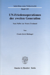 UN-Friedensoperationen der zweiten Generation