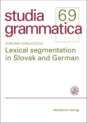 Lexical segmentation in Slovak and German