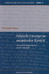 Polnische Literatur im europäischen Kontext