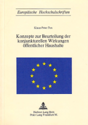 Konzepte zur Beurteilung der konjunkturellen Wirkungen öffentlicher Haushalte