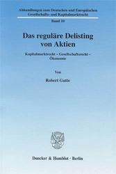 Das reguläre Delisting von Aktien