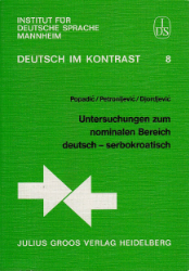 Untersuchungen zum nominalen Bereich deutsch-serbokroatisch