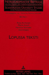 Lopussa teksti