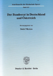 Der Bundesrat in Deutschland und Österreich