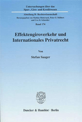 Effektengiroverkehr und Internationales Privatrecht