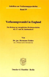 Verfassungswandel in England