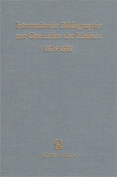Internationale Bibliographie zur Geschichte der Medizin 1875-1901