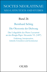 Die Ökonomie der Dichtung