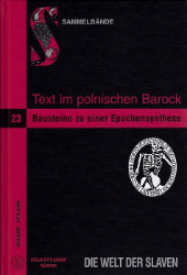 Der Text und seine Spielarten im polnischen Barock