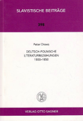 Deutsch-polnische Literaturbeziehungen 1800-1850