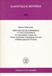 Der poetische Formismus Tytus Czyzewskis